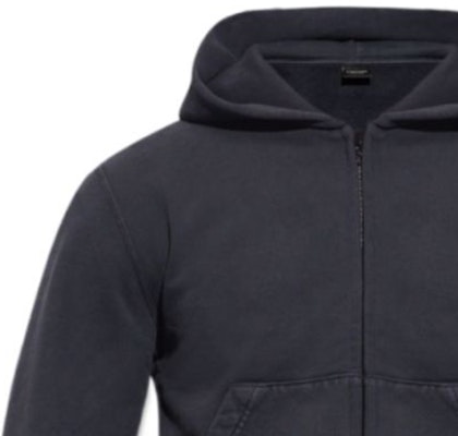 巴黎世家FW23男士黑色修身连帽拉链卫衣及短裤套装 773284TPVO91083 Sizing 巴黎世家FW23男士黑色修身连帽拉链卫衣及短裤套装 773284TPVO91083