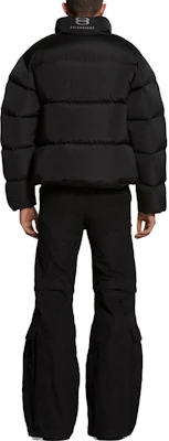 巴黎世家 FW23 黑色拉链夹克带简约标志印花 770505TPO061000 Purchase 巴黎世家 FW23 黑色拉链夹克带简约标志印花 770505TPO061000