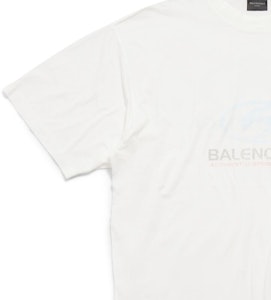 バレンシアガ FW23 ユニセックス ロゴグラフィックプリント Tシャツ レギュラーフィット. 764235TPVM39038 Details for バレンシアガ FW23 ユニセックス ロゴグラフィックプリント Tシャツ レギュラーフィット. 764235TPVM39038