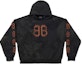 Buy Balenciaga FW23 字母打印黑色男士常規版型破壞連帽衫. 742603TOVN71055