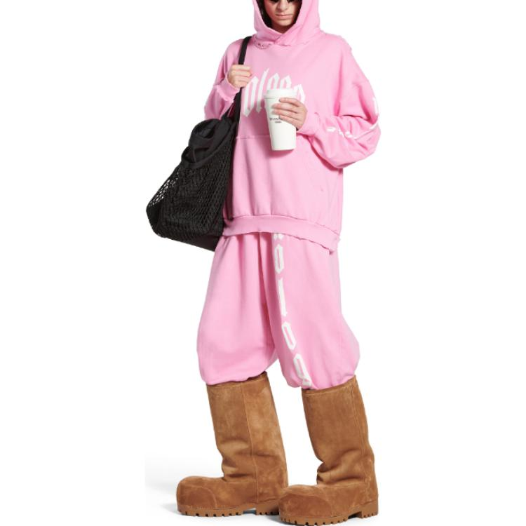 Balenciaga FW23 Letter Print Hoodie Unisex. 767877TQVK75708 圖 9