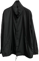 Balenciaga FW23 Letter Print Stand Collar Jacket Black Regular Fit 556238TYD361000 Balenciaga FW23 Letter Print Stand Collar Jacket Black Regular Fit 556238TYD361000