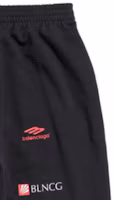 Shop Balenciaga Celana Loose Fit Unisex Motif Tulisan FW23 Straight-Leg. 767853TPVF19000