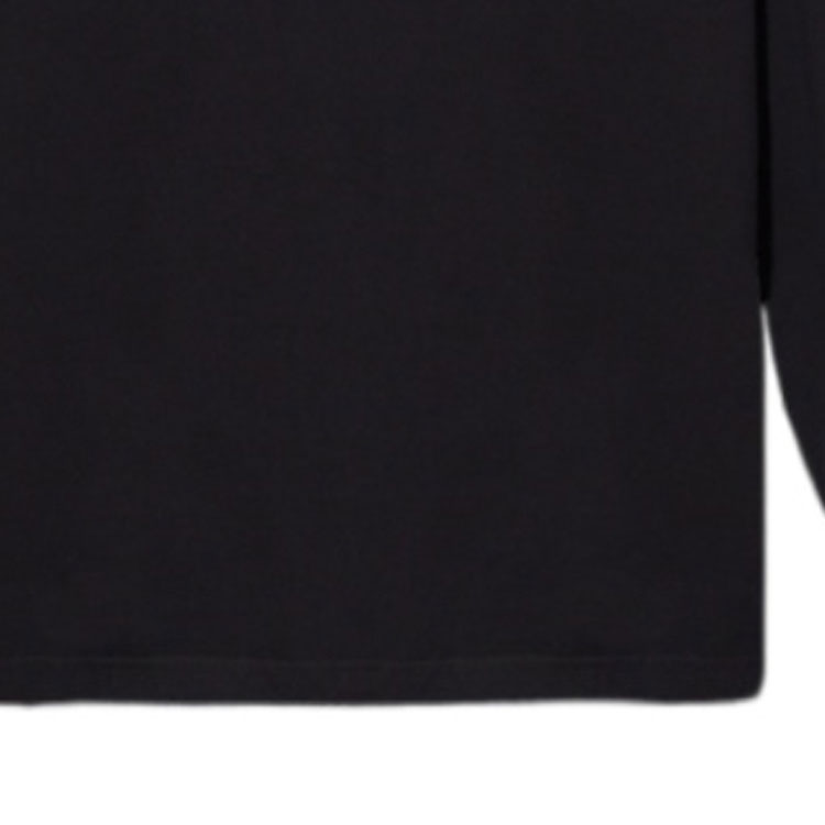 Sizing Balenciaga FW23 Logo Print Crewneck Sweatshirt Relaxed Fit Black Menswear 739027TPVU61165