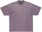 Buy Balenciaga FW23 Logo Print Crewneck T-Shirt Regular Fit Purple Gray 764235TPVK15500