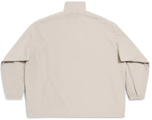 巴黎世家FW23标志印花高领长袖外套宽松版型米白色 725302TPO069501 Lookbook 巴黎世家FW23标志印花高领长袖外套宽松版型米白色 725302TPO069501