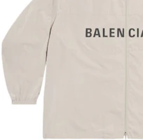 Details for Balenciaga FW23 高領印花長袖寬鬆版外套 白色 725302TPO069501