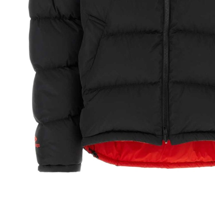 Balenciaga FW23 Logo Print High-Neck Zip Cotton Jacket Black  Loose Fit 773047TPO061000 圖 7