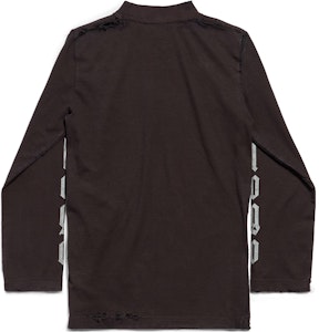 バレンシアガ FW23 ロゴプリント 長袖Tシャツ ユニセックス レギュラーフィット。 788244TQVK51200 Lookbook バレンシアガ FW23 ロゴプリント 長袖Tシャツ ユニセックス レギュラーフィット。 788244TQVK51200