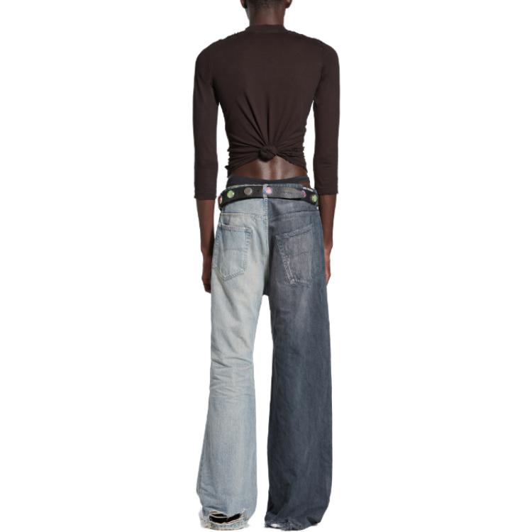 Purchase バレンシアガ FW23 ロゴプリント 長袖Tシャツ ユニセックス レギュラーフィット。 788244TQVK51200