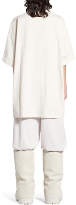 Balenciaga FW23 Logo Print Oversized Unisex Casual Crewneck T-Shirt. 787349TQVG31569 Purchase Balenciaga FW23 Logo Print Oversized Unisex Casual Crewneck T-Shirt. 787349TQVG31569