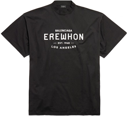 Balenciaga FW23 Logo Print Oversized Unisex Casual Crewneck T-Shirt. 787349TQVG31569 Sizing Balenciaga FW23 Logo Print Oversized Unisex Casual Crewneck T-Shirt. 787349TQVG31569