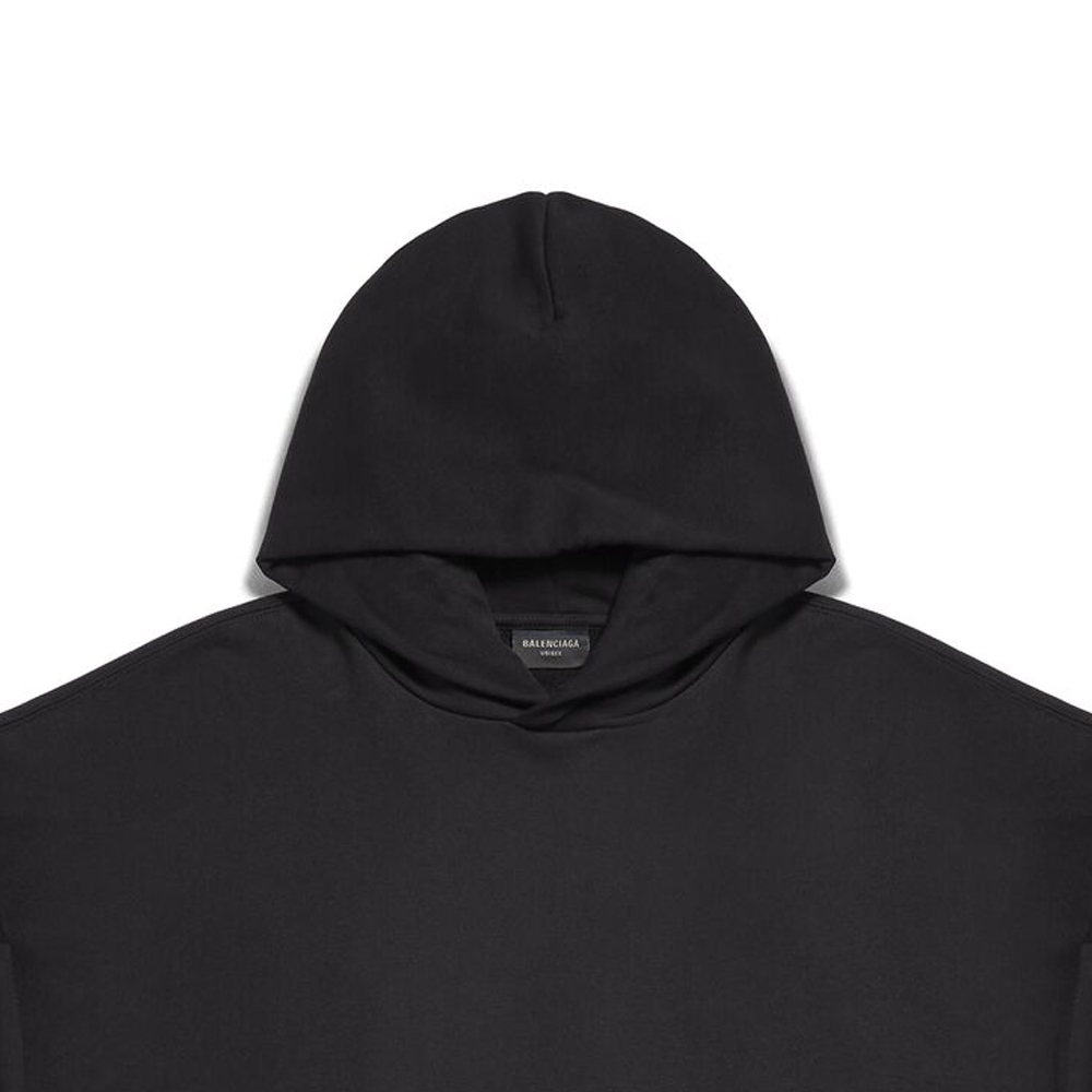 Balenciaga FW23 Logo Rhinestone Hoodie Unisex Oversized Fit Black. 761458TPVP51000 圖 6