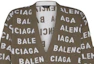 Details for Balenciaga FW23 Logo V-Neck Knit Sweater Longgar Khaki. 766471T16739677