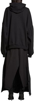 Balenciaga FW23 Hoodie Unisex Oversized Hitam Logo Print. 761458TPVG11070 Details for Balenciaga FW23 Hoodie Unisex Oversized Hitam Logo Print. 761458TPVG11070