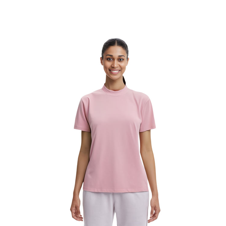 Balenciaga FW23 Pink Rhinestone Crewneck Short Sleeve T-Shirt Unisex Regular Fit 739784TOVU83167 圖 6