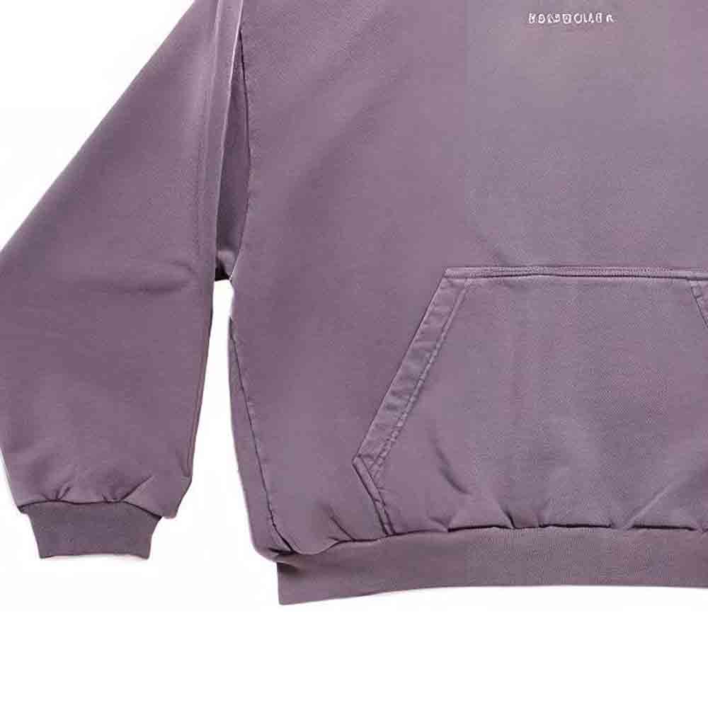 Purchase 巴黎世家FW23紫色水洗刺绣Logo连帽衫 常规版型 767877TPVK25500