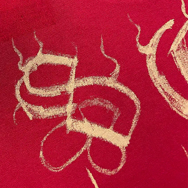 Balenciaga FW23 Red Relaxed Fit Crewneck T-Shirt  Casual Wear. 739784TOVE16400 圖 4