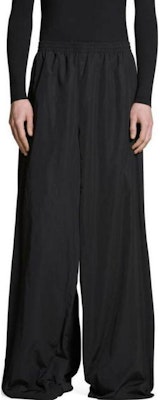 Balenciaga FW23 Celana Hitam Santai Unisex Wide-Leg Fit Kasual. 770502TNQ251000 Sizing Balenciaga FW23 Celana Hitam Santai Unisex Wide-Leg Fit Kasual. 770502TNQ251000