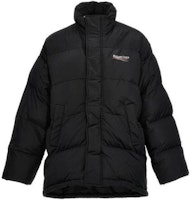 Balenciaga FW23 Solid Color Logo Print Stand Collar Jacket - Regular Fit 758045TYD361000 Balenciaga FW23 Solid Color Logo Print Stand Collar Jacket - Regular Fit 758045TYD361000