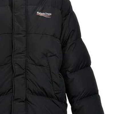 Balenciaga FW23 Jaket Kerah Berdiri Logo Solid Warna - Regular Fit 758045TYD361000 Details for Balenciaga FW23 Jaket Kerah Berdiri Logo Solid Warna - Regular Fit 758045TYD361000