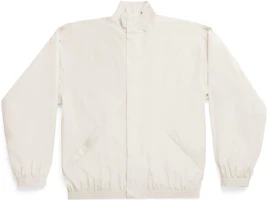 Balenciaga FW23 Solid Color Stand Collar Jacket White Loose Fit 746473TNQ259441 Balenciaga FW23 Solid Color Stand Collar Jacket White Loose Fit 746473TNQ259441