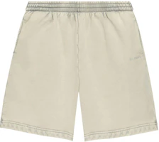 Balenciaga FW24 Beige Relaxed Elastic Straight Casual Shorts. 676137TRVJ39755 Balenciaga FW24 Beige Relaxed Elastic Straight Casual Shorts. 676137TRVJ39755