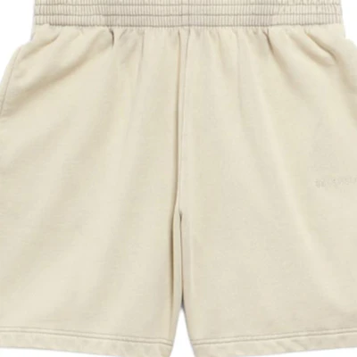 Balenciaga FW24 Pantalones Cortos Beige Elásticos Rectos Casuales. 676137TRVJ39755 Shop Balenciaga FW24 Pantalones Cortos Beige Elásticos Rectos Casuales. 676137TRVJ39755