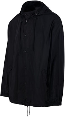 발렌시아가 FW24 블랙 로고 프린트 후드 재킷 레귤러 핏. 791285TPO061000 Shop 발렌시아가 FW24 블랙 로고 프린트 후드 재킷 레귤러 핏. 791285TPO061000