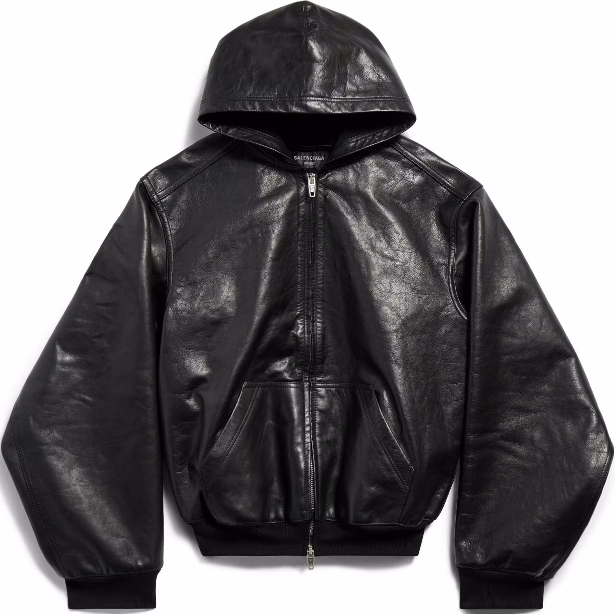 balenciaga-fw-24-black-leather-zip-up-hoodie-jacket-unisex-loose-fit-790311-tqs-141000