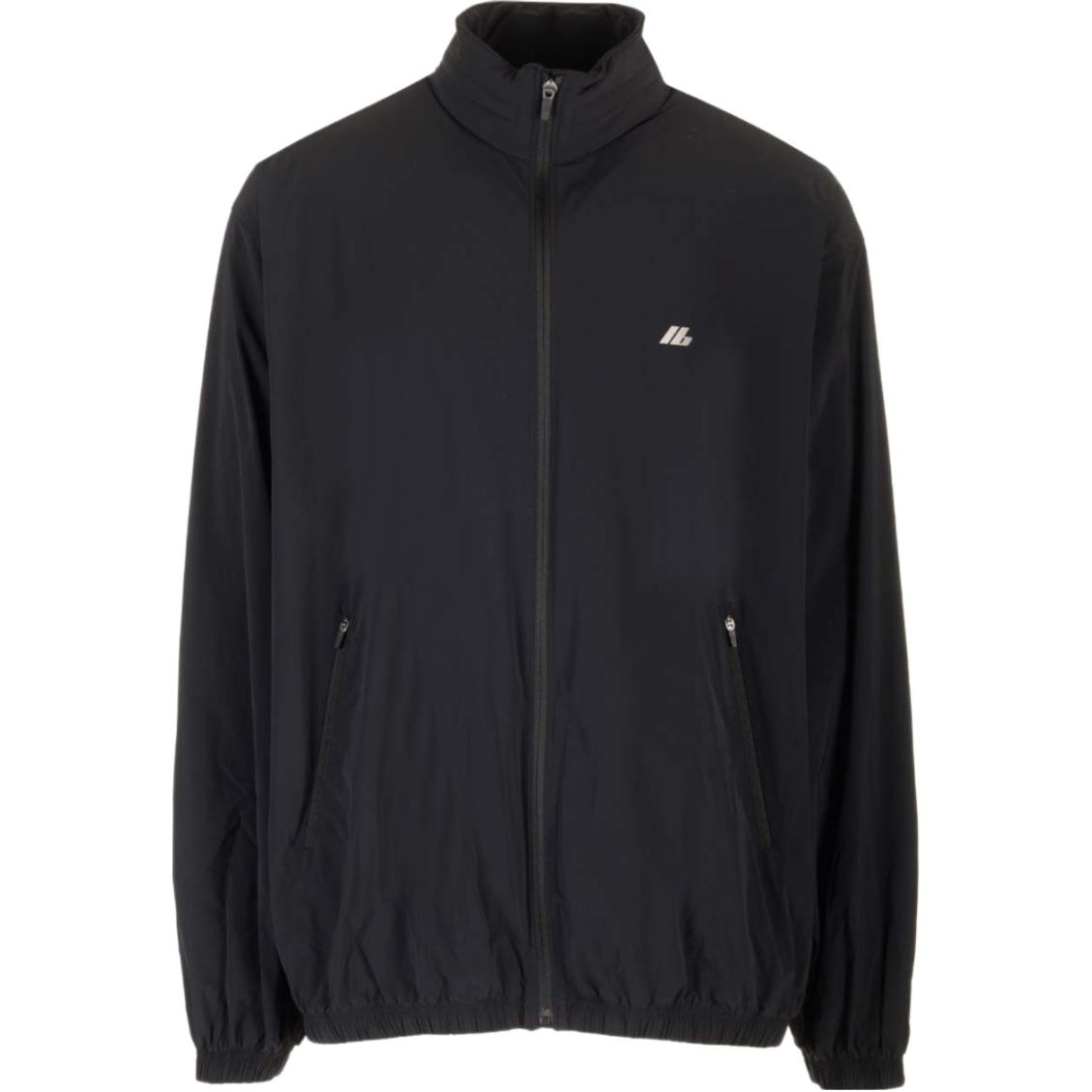 Balenciaga FW24 Black Zip-Up High Collar Long Sleeve Jacket Men’s Regular Fit 7947831000BLACK