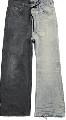 Balenciaga FW24 Jeans Potongan Lurus Unisex Denim Biru Longgar. 793766TQW722632 Order Balenciaga FW24 Jeans Potongan Lurus Unisex Denim Biru Longgar. 793766TQW722632