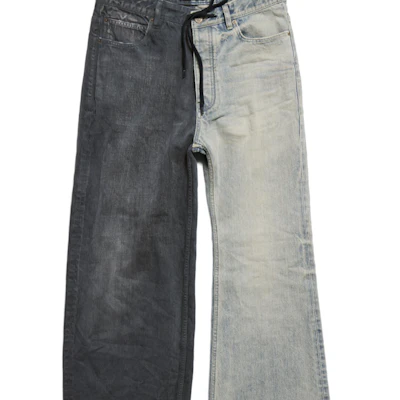 Balenciaga FW24 Jeans Potongan Lurus Unisex Denim Biru Longgar. 793766TQW722632 Shop Balenciaga FW24 Jeans Potongan Lurus Unisex Denim Biru Longgar. 793766TQW722632