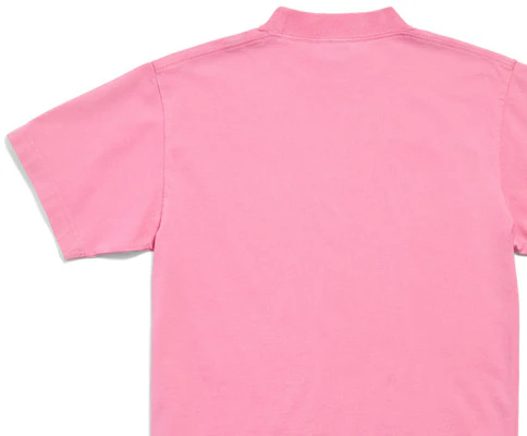 Balenciaga FW24 Crystal Letter Slim Fit Unisex Crewneck T-Shirt Faded Pink. 809122TRVL59568 Details for Balenciaga FW24 Crystal Letter Slim Fit Unisex Crewneck T-Shirt Faded Pink. 809122TRVL59568