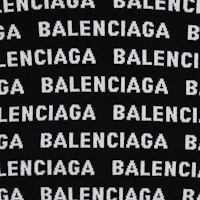 Details for Balenciaga FW24 字母logo針織套頭毛衣 黑色 761596T16731070