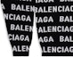 Sizing Balenciaga FW24 Letter Logo Knit Pullover Sweater Black 761596T16731070