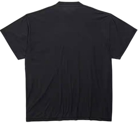 巴黎世家FW24字母印花黑色宽松版男款圆领T恤. 787358TQVJ41750 Lookbook 巴黎世家FW24字母印花黑色宽松版男款圆领T恤. 787358TQVJ41750