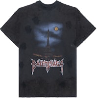 Balenciaga FW24 Letter Print Black Crewneck Oversized Unisex Casual T-Shirt. 791615TQVY22020 Balenciaga FW24 Letter Print Black Crewneck Oversized Unisex Casual T-Shirt. 791615TQVY22020