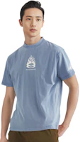 Sizing Balenciaga FW24 Letter Print Crewneck T-Shirt Regular Fit Men’s Light Blue. 787349TQVW74164