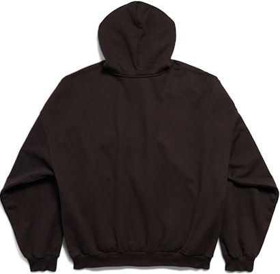 Balenciaga FW24 Hoodie Oversized Unisex Hitam dengan Motif Huruf. 739024TQVS79034 Lookbook Balenciaga FW24 Hoodie Oversized Unisex Hitam dengan Motif Huruf. 739024TQVS79034