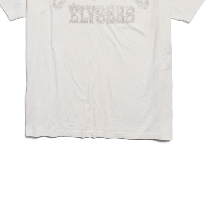 Purchase 巴黎世家FW24字母印花白色宽松男女同款T恤 787349TRVN19016