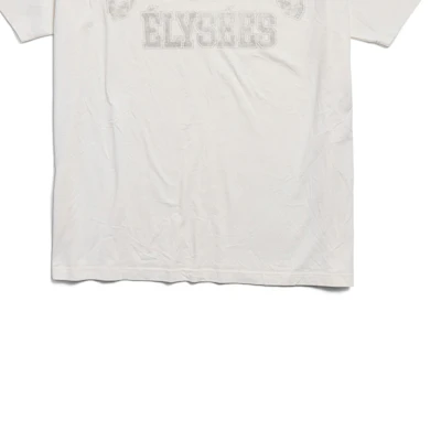 巴黎世家FW24字母印花白色宽松男女同款T恤 787349TRVN19016 Purchase 巴黎世家FW24字母印花白色宽松男女同款T恤 787349TRVN19016