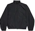 Buy 巴黎世家FW24字母印花黑色拉鍊高領外套 男女適穿 標準版型 794465TPQ381000