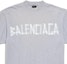 Shop Balenciaga FW24 Camiseta Unisex Gris con Logo Impreso Crewneck. 739784TRVK11300
