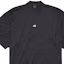 Shop Balenciaga FW24 Logo Print Oversized Black T-Shirt Unisex Crewneck Tee 7932884E3B31081