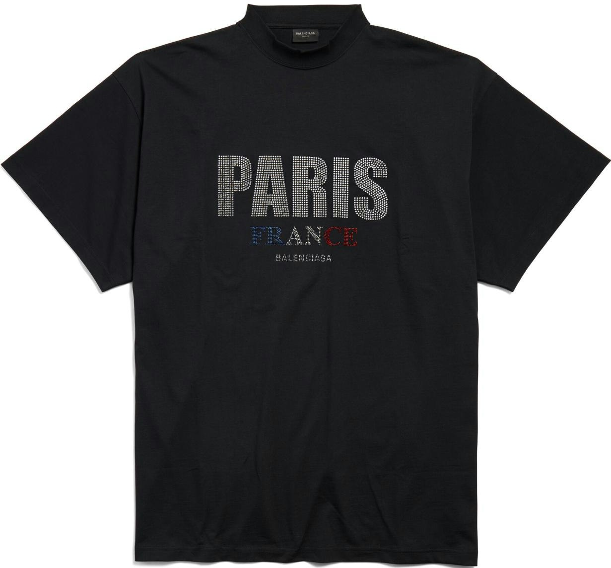 balenciaga-fw-24-rhinestone-logo-oversized-unisex-black-crewneck-t-shirt-787349-trvl-51000