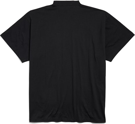 Balenciaga FW24 水鑽標誌黑色寬鬆版男女款圓領T恤 787349TRVL51000 Lookbook Balenciaga FW24 水鑽標誌黑色寬鬆版男女款圓領T恤 787349TRVL51000