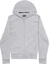 Buy 발렌시아가 FW24 유니섹스 핏 지퍼 후디 그레이 화이트 787359TQVD71300