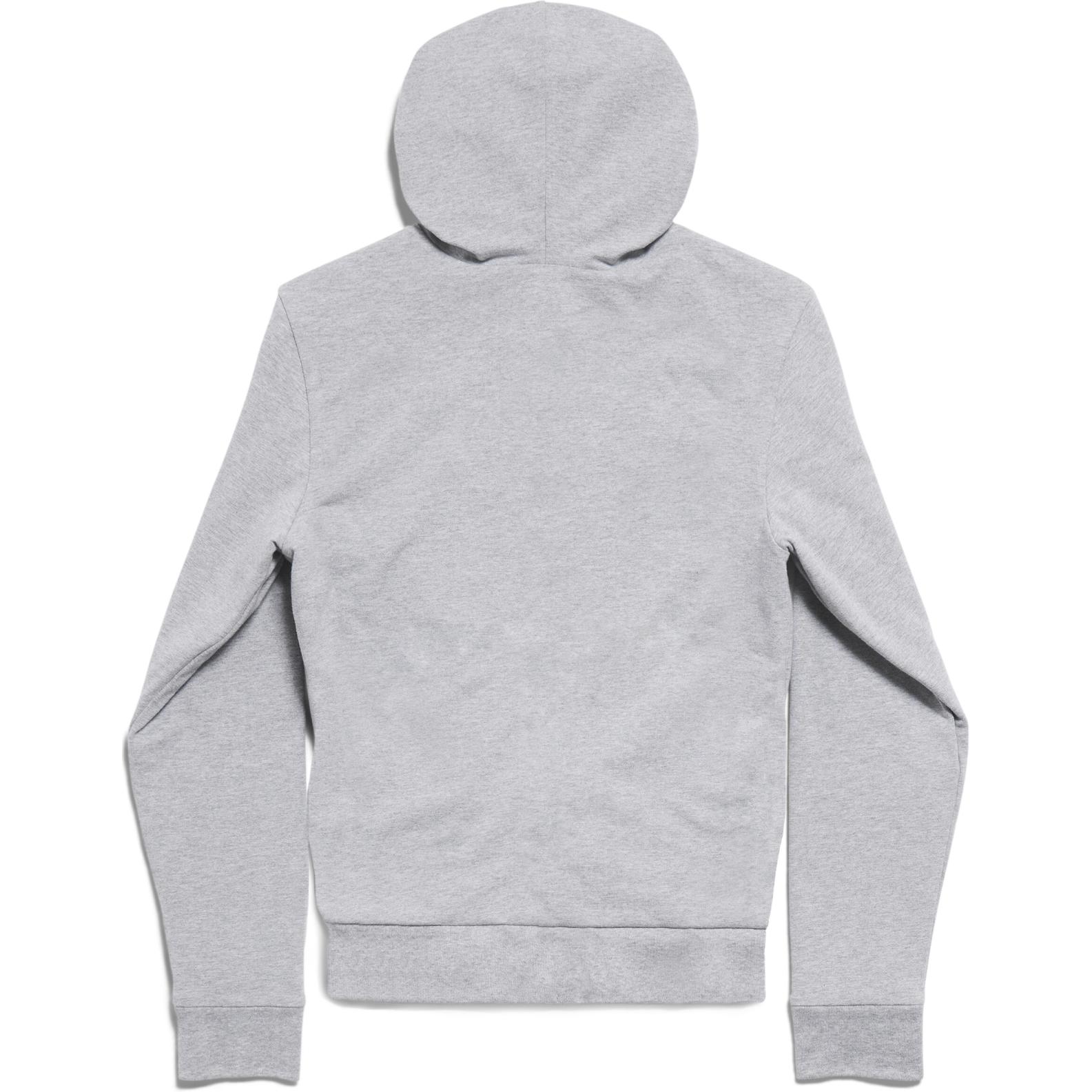 Lookbook 발렌시아가 FW24 유니섹스 핏 지퍼 후디 그레이 화이트 787359TQVD71300