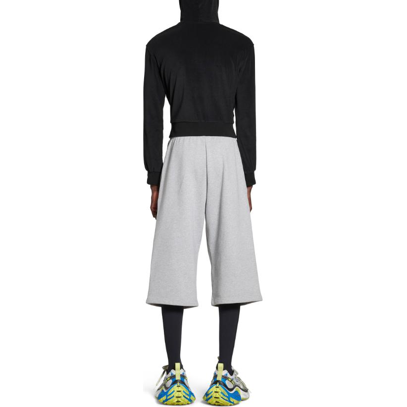 Purchase 巴黎世家 FW24 灰色純色中腰彈性九分休閒褲 男女適穿 794741TOVW11300